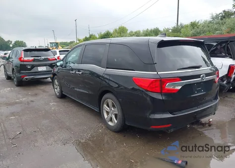 2019 Honda Odyssey Ex-L z USA, uszkodzony, nr VIN 5FNRL6H71KB080982